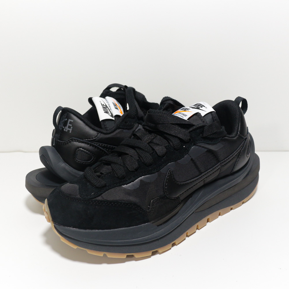 Nike VaoorWaffle Sacai Black Gum Sole Shoes
